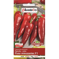 PAPRYKA OSTRA FIVER MIESZANIEC F1 0,2G PLANTICO