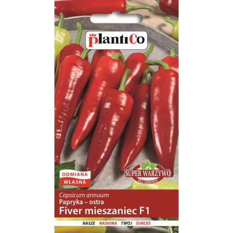 PAPRYKA OSTRA FIVER MIESZANIEC F1 0,2G PLANTICO